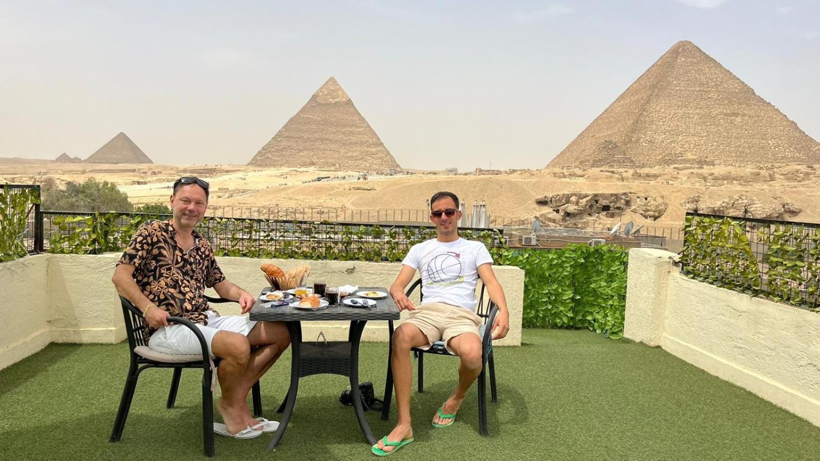 Solima Pyramids View Kafret el-Gabal エクステリア 写真